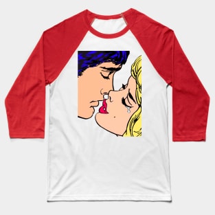 The kiss of pop art Baseball T-Shirt